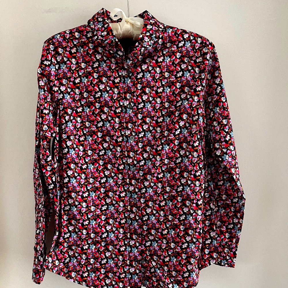 JCrew Liberty Arts Blouse